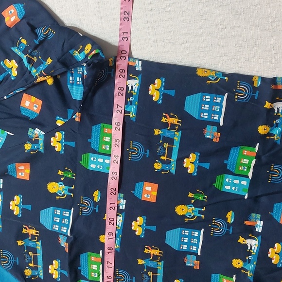 Wondershop womens pajama top & pants Lion s print  size 4X Hanukkah - Picture 3 of 6